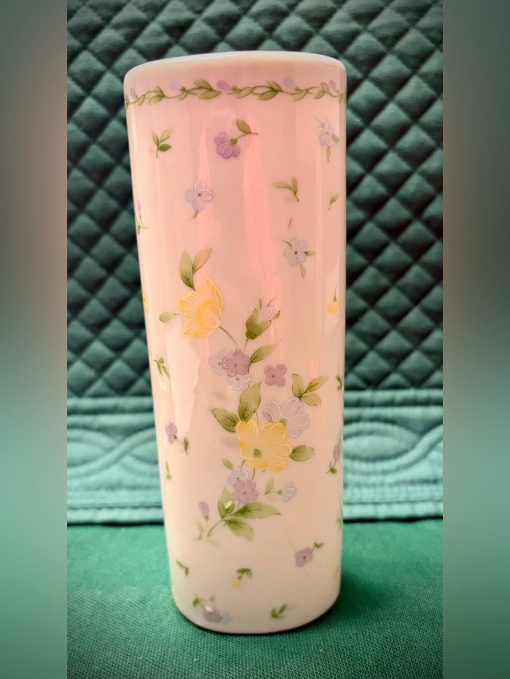 Vintage FTD Porcelain Bud Vase